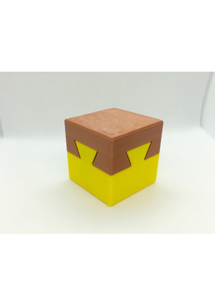 Dovetailed Kutu Bulmaca, Küp Bulmaca (Sadece Plastik Aparattır) 3D fırsatları