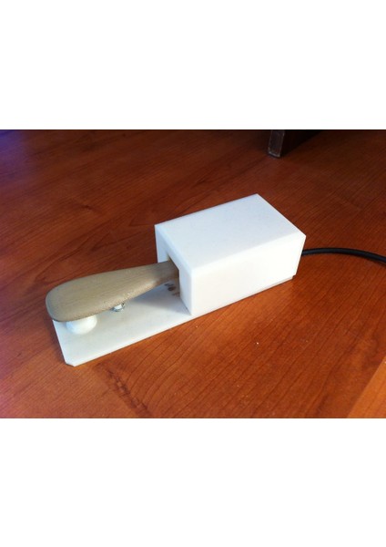 Piyano Sustain Pedal (Güncellendi) (Sadece Plastik Aparattır) 3D