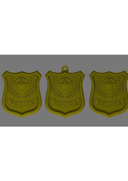 Polis Rozeti (Sadece Plastik Aparattır) 3D indirimleri