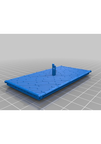 Pamuklu Swab Tutucu Bambu - Bambu Pamuk Kutusu (Sadece Plastik Aparattır) 3D fiyatları