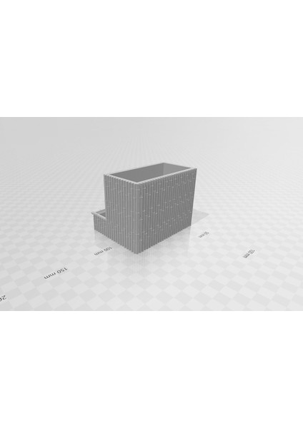 Pamuklu Swab Tutucu Bambu - Bambu Pamuk Kutusu (Sadece Plastik Aparattır) 3D indirimleri