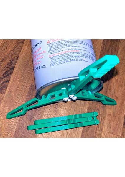 Pim Bağlantı Elemanları ve Kapak ile Izobütan Kamp Sobası Standı (Sadece Plastik Aparattır) 3D fiyatları