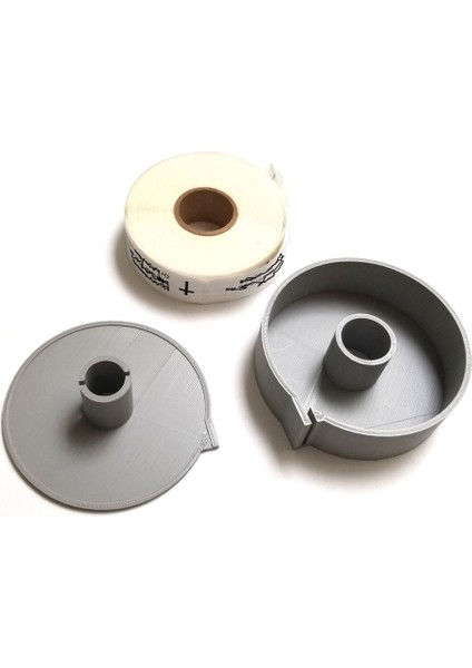 Adres Etiketi Rulo Dağıtıcısı (Sadece Plastik Aparattır!!!) 3D