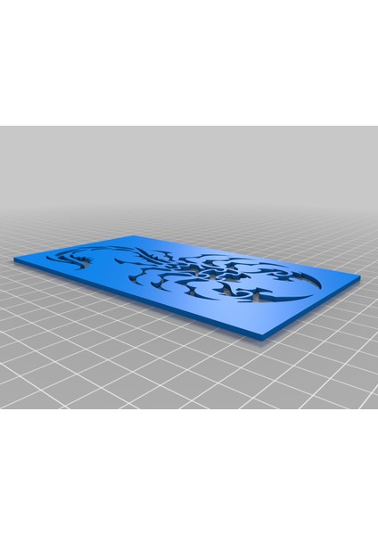 Akrep Şablonu (Sadece Plastik Aparattır!!!) 3D fırsatları