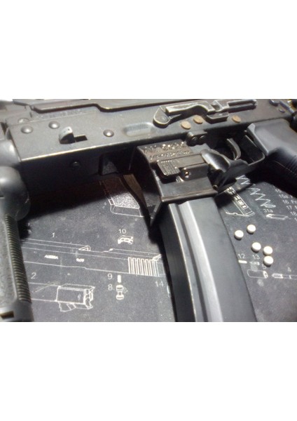 Ak Için Airsoft Mp5 Mag Adaptörü (Sadece Plastik Aparattır!!!) 3D modelleri