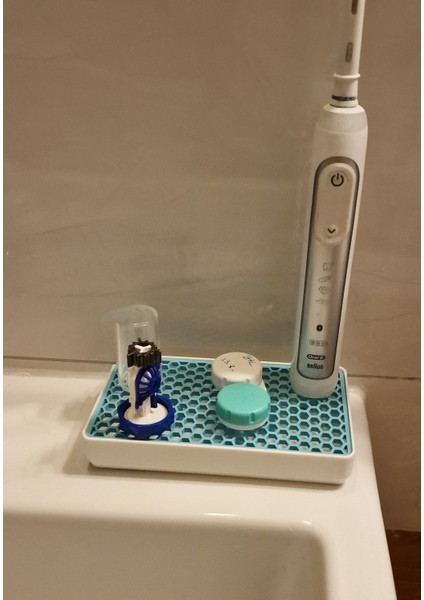 Kontakt Lens Kurutucu, Oralb Standı (Sadece Plastik Aparattır) 3D modelleri