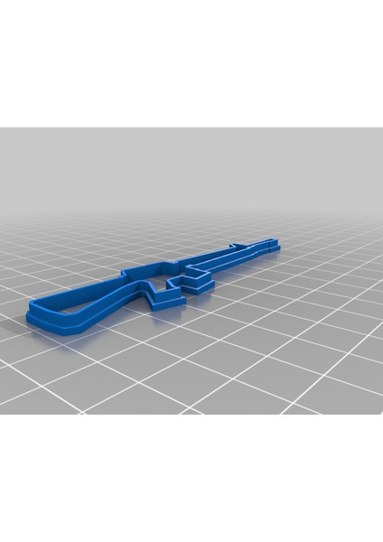 Ak M16 MP5K P90 Kurabiye Kesici (Plastik Aparattır) 3D fiyatları