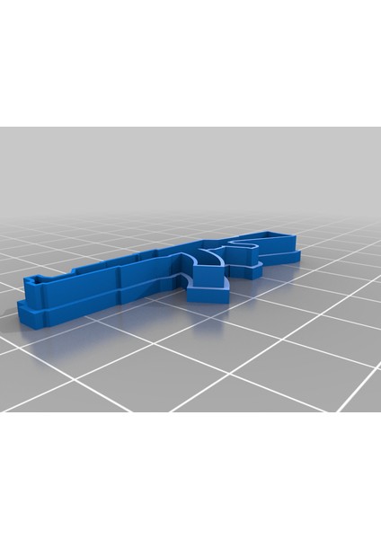 Ak M16 MP5K P90 Kurabiye Kesici (Plastik Aparattır) 3D fırsatları