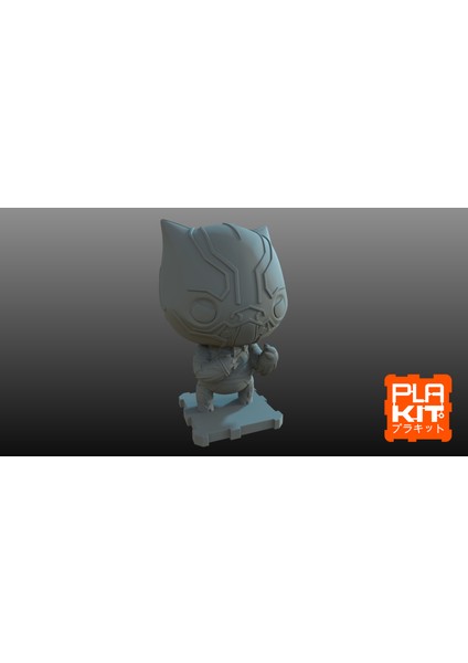 Kara Panter (Iç Savaş Kıyafeti) (Sadece Plastik Aparattır) 3D modelleri