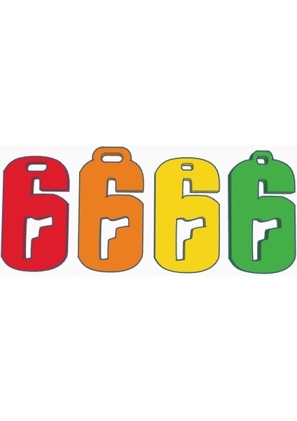 Gökkuşağı 6 Kuşatma | Logo | Tılsım (Sadece Plastik Aparattır) 3D