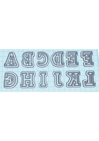 Mektup Kesici (Mektup Kesici) (Sadece Plastik Aparattır) 3D fırsatları