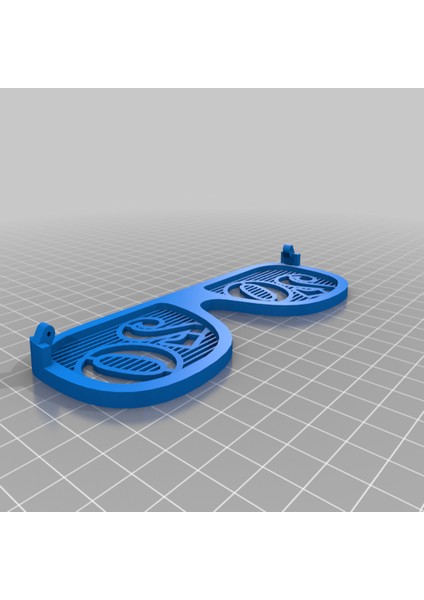 2020 Deklanşör Gölgeleri (Sadece Plastik Aparattır!!!) 3D