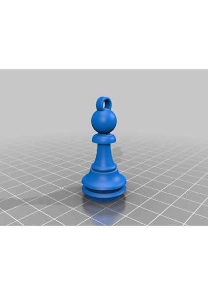 Piyon Anahtarı (Sadece Plastik Aparattır!!!) 3D