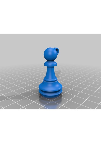 Piyon Anahtarı (Sadece Plastik Aparattır!!!) 3D