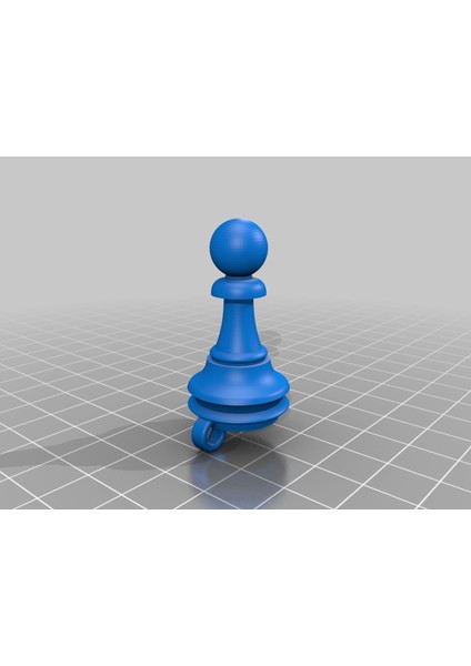 Piyon Anahtarı (Sadece Plastik Aparattır!!!) 3D