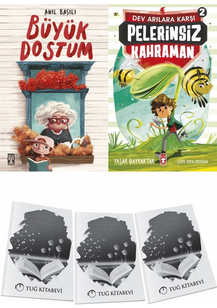 Büyük Dostum ve Pelerinsiz Kahraman Dev Arılara Karşı 2 + Hediyeli