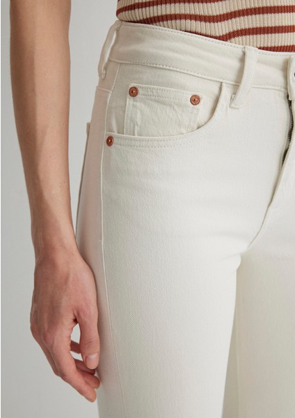 Maria Real Blue Beyaz Jean Pantolon 101225-84394