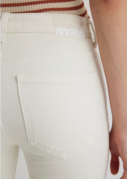 Maria Real Blue Beyaz Jean Pantolon 101225-84394