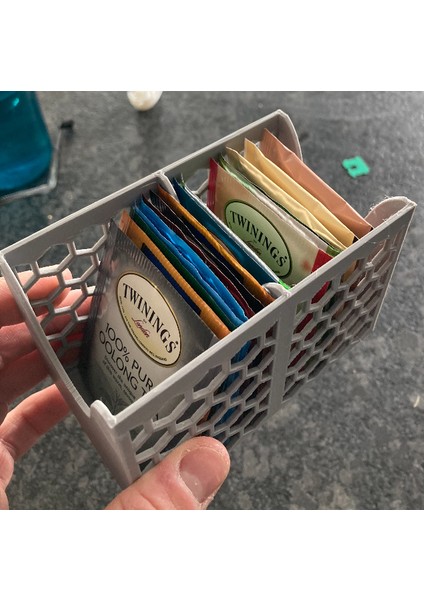 Istiflenebilir Çay Poşeti Caddy (Sadece Plastik Aparattır!!!) 3D