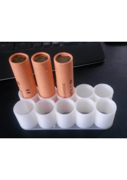 Haddelenmiş Madeni Para / Parametrik Için Süper Basit Stand (Sadece Plastik Aparattır!!!) 3D fırsatları