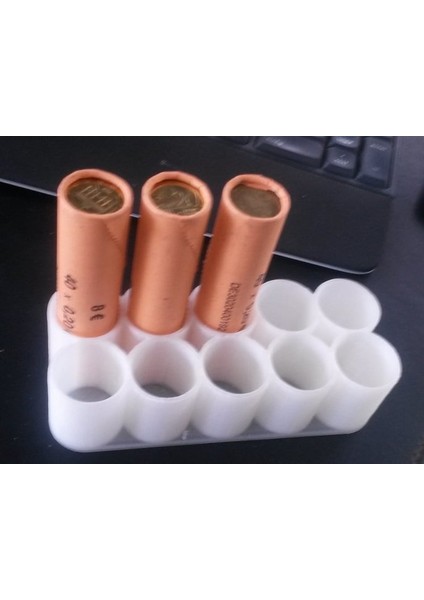 Haddelenmiş Madeni Para / Parametrik Için Süper Basit Stand (Sadece Plastik Aparattır!!!) 3D indirimleri