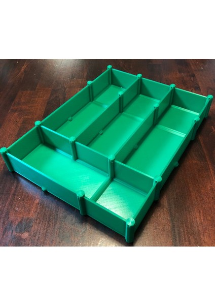 Çekmece Bölücü Inşaat Seti (Sadece Plastik Aparattır!!!) 3D