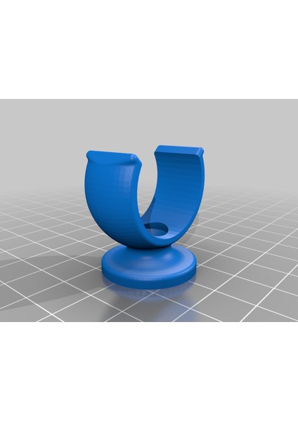 Floresan Lamba / LED Lamba / Boru Tutucu (Çap 16 Mm) (Sadece Plastik Aparattır!!!) 3D modelleri