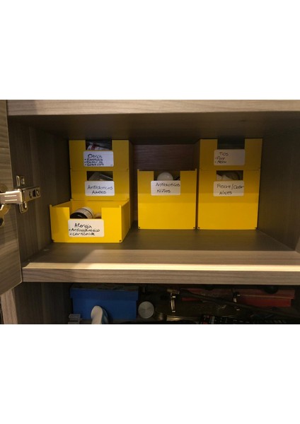 Çok Amaçlı Istiflenebilir Dolaplar - Şimdi Organize Edin! (Sadece Plastik Aparattır!!!) 3D fırsatları
