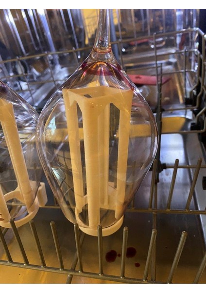 Vine Gözlükleri Için Tutucu, Bulaşık Makinesi (Sadece Plastik Aparattır!!!) 3D fırsatları