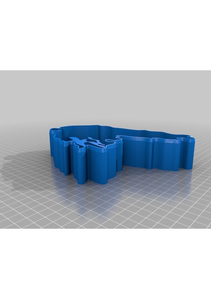 Cape Breton Adası Çerez Kesici (Sadece Plastik Aparattır!!!) 3D modelleri