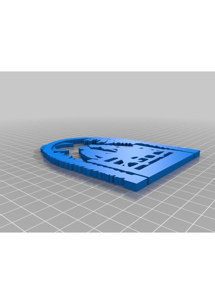 Bir Çit Siluet Heykelinde Severler (Sadece Plastik Aparattır!!!) 3D