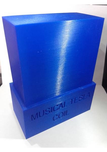 Müzikal Tesla Bobin Kutusu (Plastik Aparattır!!!) 3D modelleri