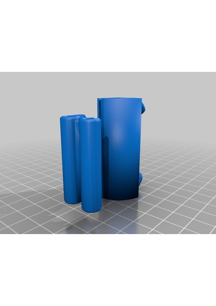 Caddy ile Proglide Uyumlu Duş Tıraş Bıçağı Tutucu (Sadece Plastik Aparattır!!!) 3D