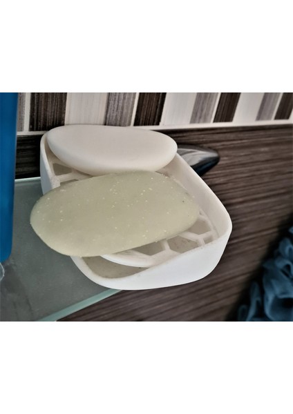 Basit Örgü Sabun Tutucu (Sadece Plastik Aparattır!!!) 3D fiyatları