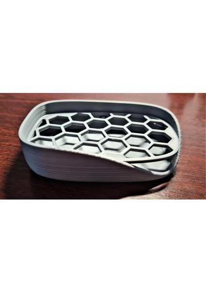 Basit Örgü Sabun Tutucu (Sadece Plastik Aparattır!!!) 3D modelleri