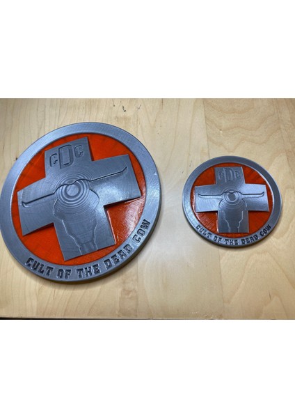 Kült Of The Dead Inek Meydan Okuma Madeni Para Modeli (Sadece Plastik Aparattır!!!) 3D fiyatları