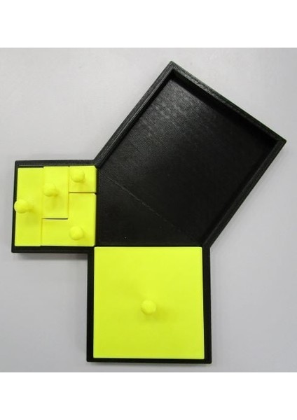 Pisagor 'teoremi - Geometrik Kanıt (Sadece Plastik Aparattır!!!) 3D