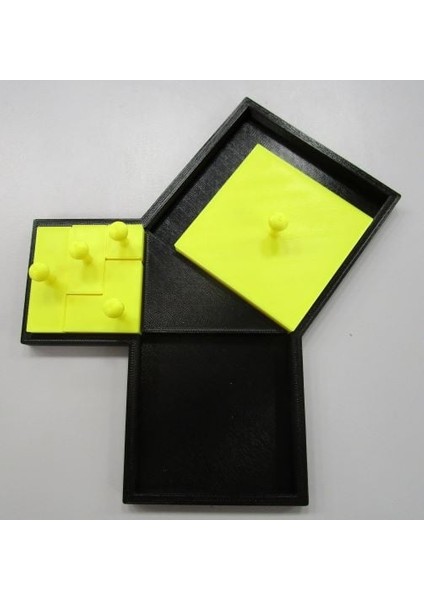 Pisagor 'teoremi - Geometrik Kanıt (Sadece Plastik Aparattır!!!) 3D modelleri