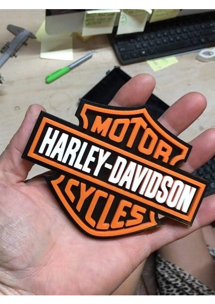 Haley Davidson Plak - Renk Aşamaları (Sadece Plastik Aparattır!!!) 3D fiyatları