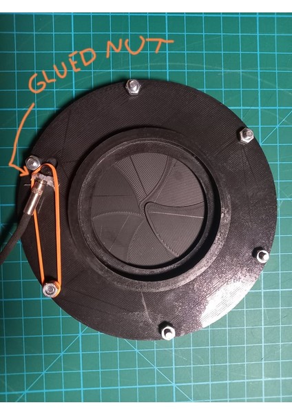 Elmaron 150MM Adaptörü ile Manuel Yaprak Lens Deklanşörü 60MM V1.0 (Sadece Plastik Aparattır!!!) 3D