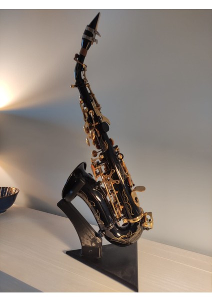 Kavisli Soprano Saksafon Standı (Sadece Plastik Aparattır!!!) 3D modelleri