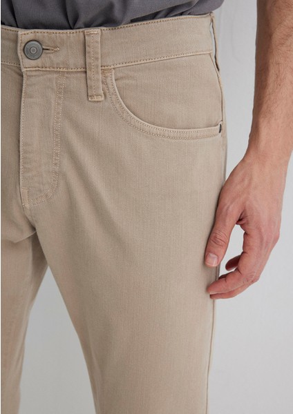 Jake Koyu Bej Comfort Gabardin Pantolon 0042286571