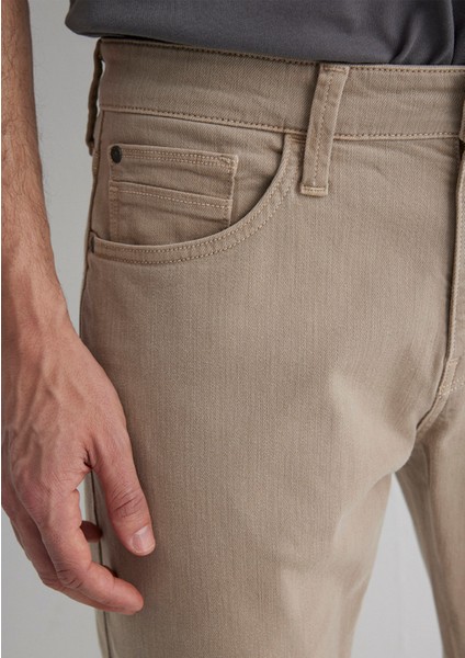 Jake Koyu Bej Comfort Gabardin Pantolon 0042286571