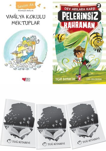 Vanilya Kokulu Mektuplar ve Pelerinsiz Kahraman Dev Arılara Karşı 2 + Hediyeli