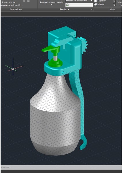 Jel Dağıtıcı (Sadece Plastik Aparattır!!!) 3D modelleri