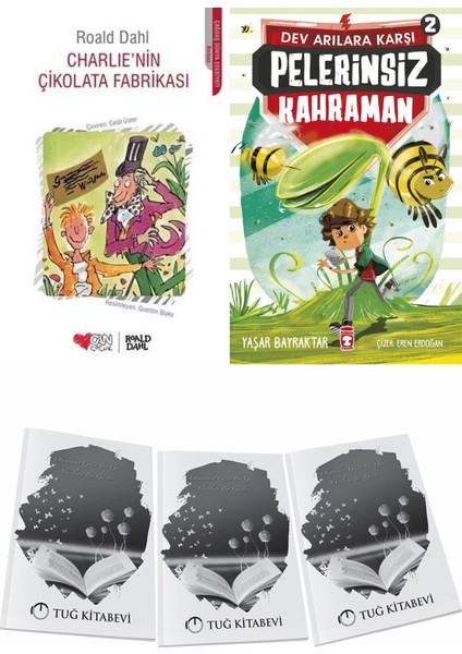 Charlie’nin Çikolata Fabrikası ve Pelerinsiz Kahraman Dev Arılara Karşı 2 + Hediyeli