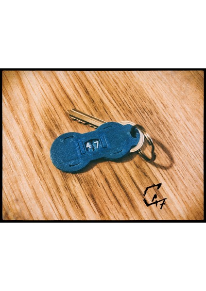 Keychain ile Düz Yaşam/puan Sayacı (Sadece Plastik Aparattır!!!) 3D modelleri