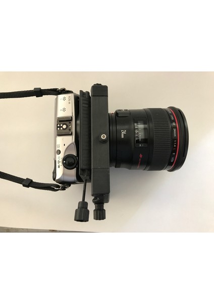 Eos-M ve Micro Dört Üçüncü Sistemlere Canon Ef ve Fd Lensleri Için Eğim Kaydırma Adaptörü (Plastik Aparattır!!!) 3D
