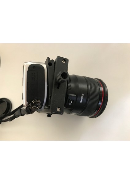 Eos-M ve Micro Dört Üçüncü Sistemlere Canon Ef ve Fd Lensleri Için Eğim Kaydırma Adaptörü (Plastik Aparattır!!!) 3D