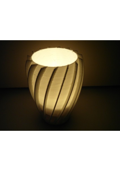 Spiral Çay Işık Dekorasyonu (Özelleştirilebilir) (Sadece Plastik Aparattır!!!) 3D fiyatları